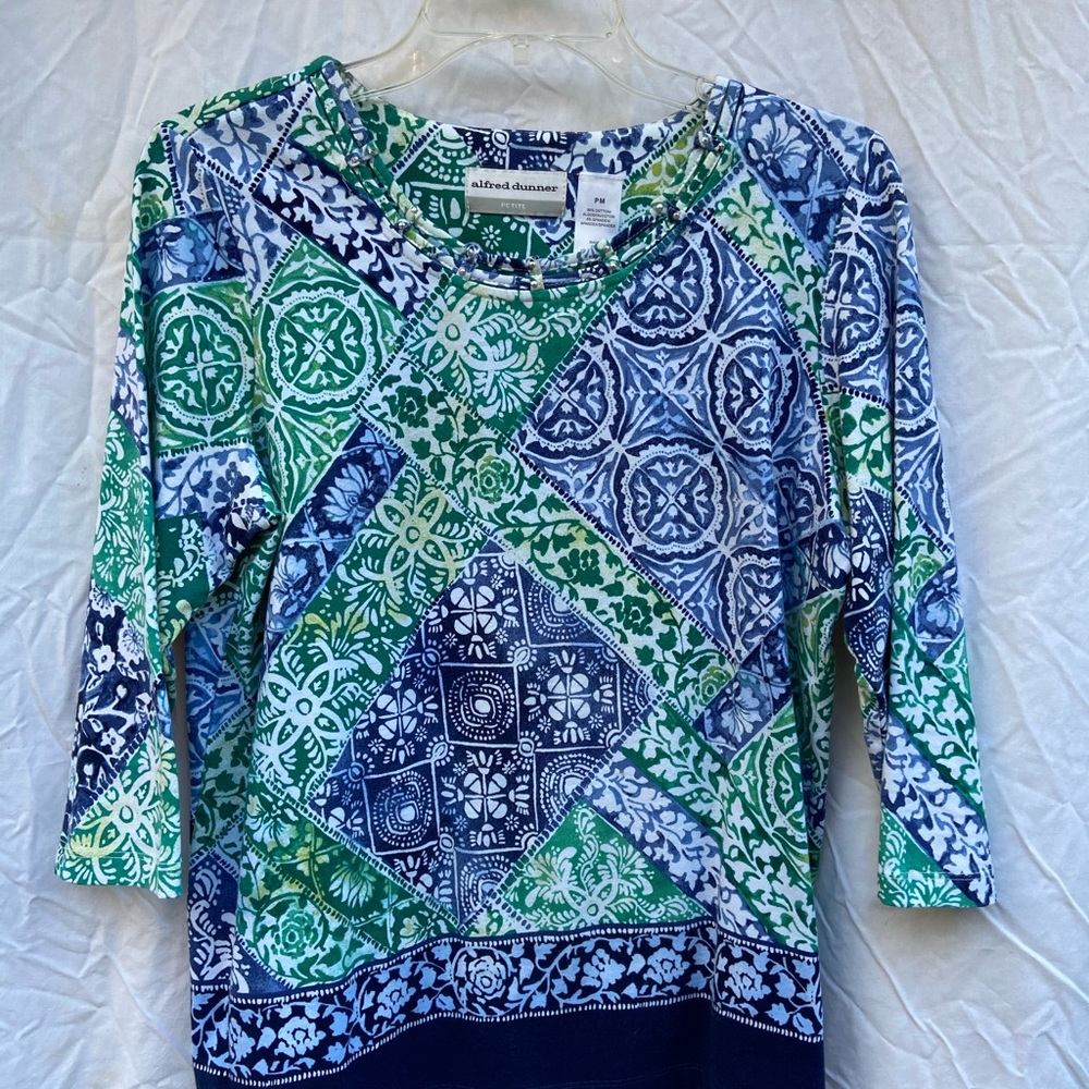 Alfred Dunner Top NWOT